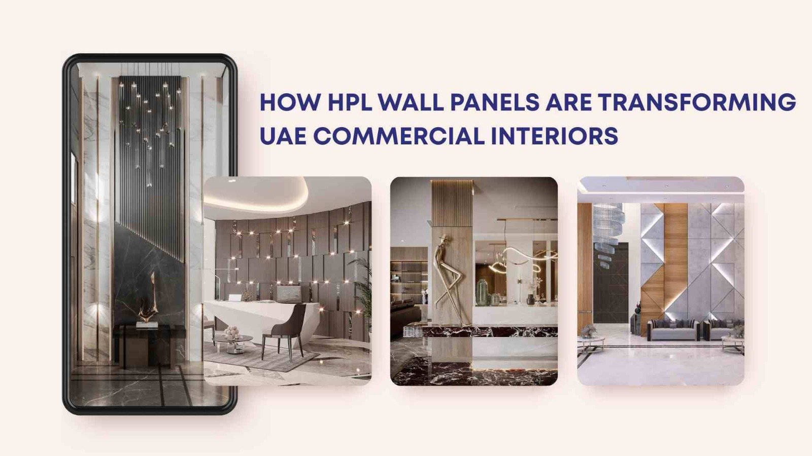 Revolutionizing UAE Commercial Spaces: The Rise of HPL Wall Panels in Interior Design